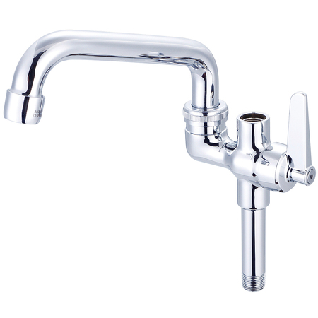 CENTRAL BRASS Add-On Faucet, Polished Chrome, Weight: 1.6 80642-LE0